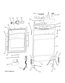 Escutcheon & door assembly