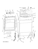 Escutcheon & door assembly
