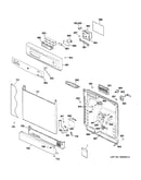 Escutcheon & door assembly