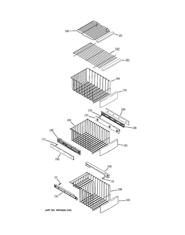 Freezer shelves