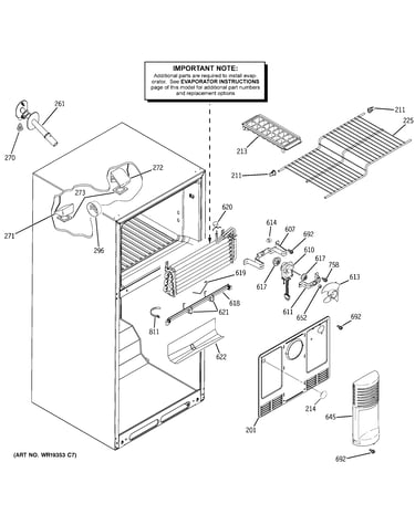 Freezer section