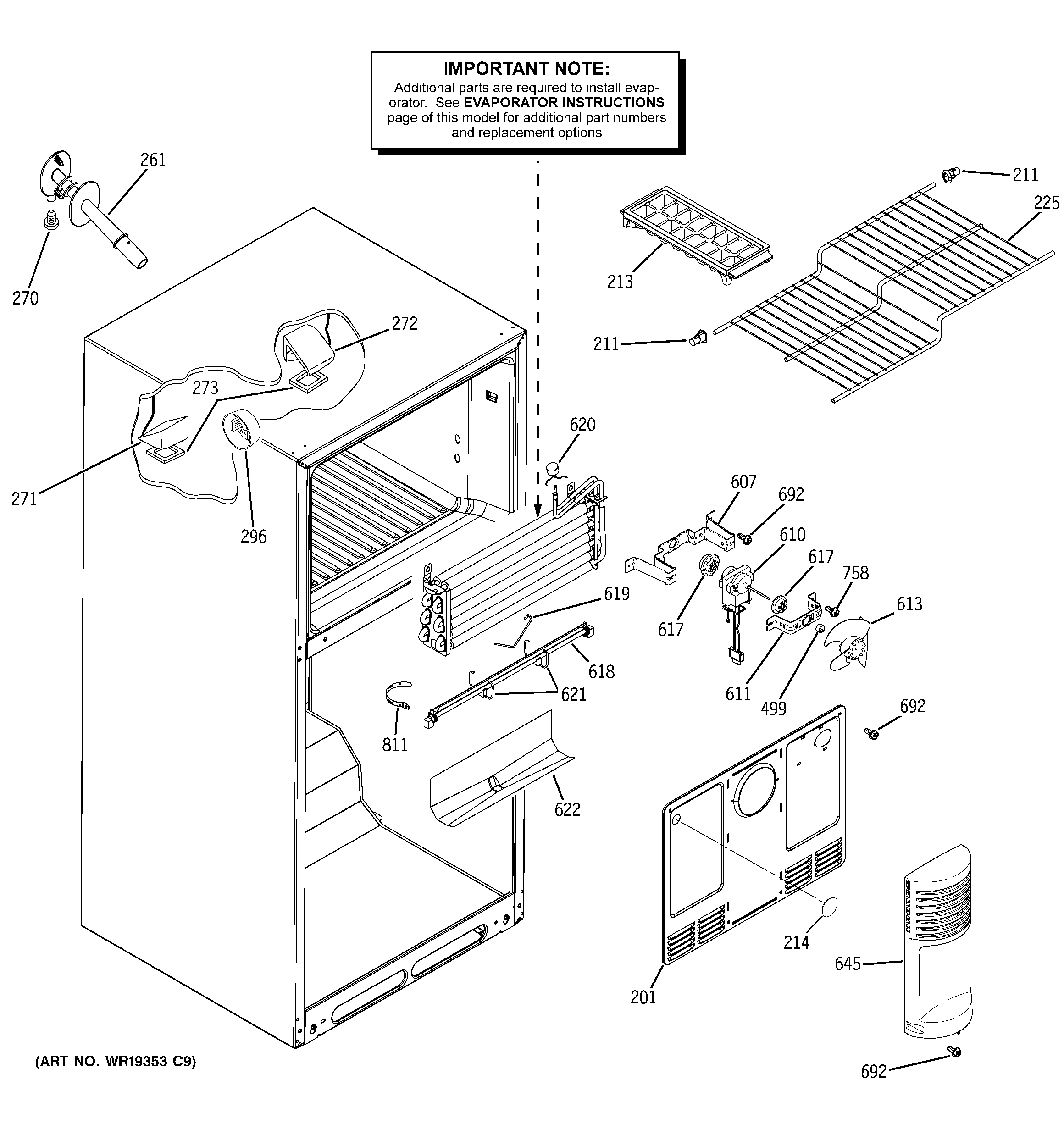 Freezer section