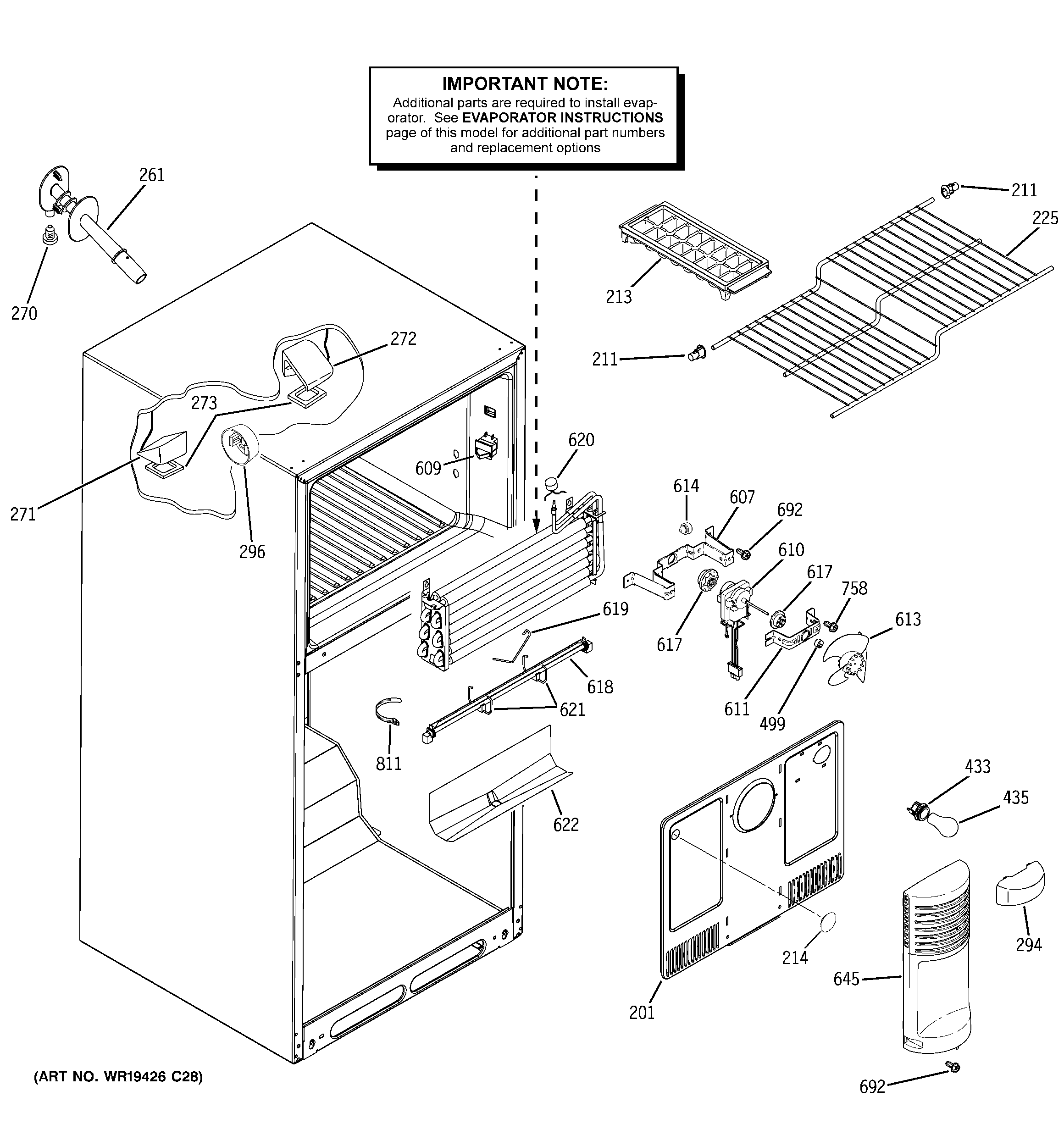 Freezer section
