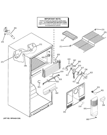 Freezer section