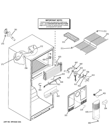 Freezer section