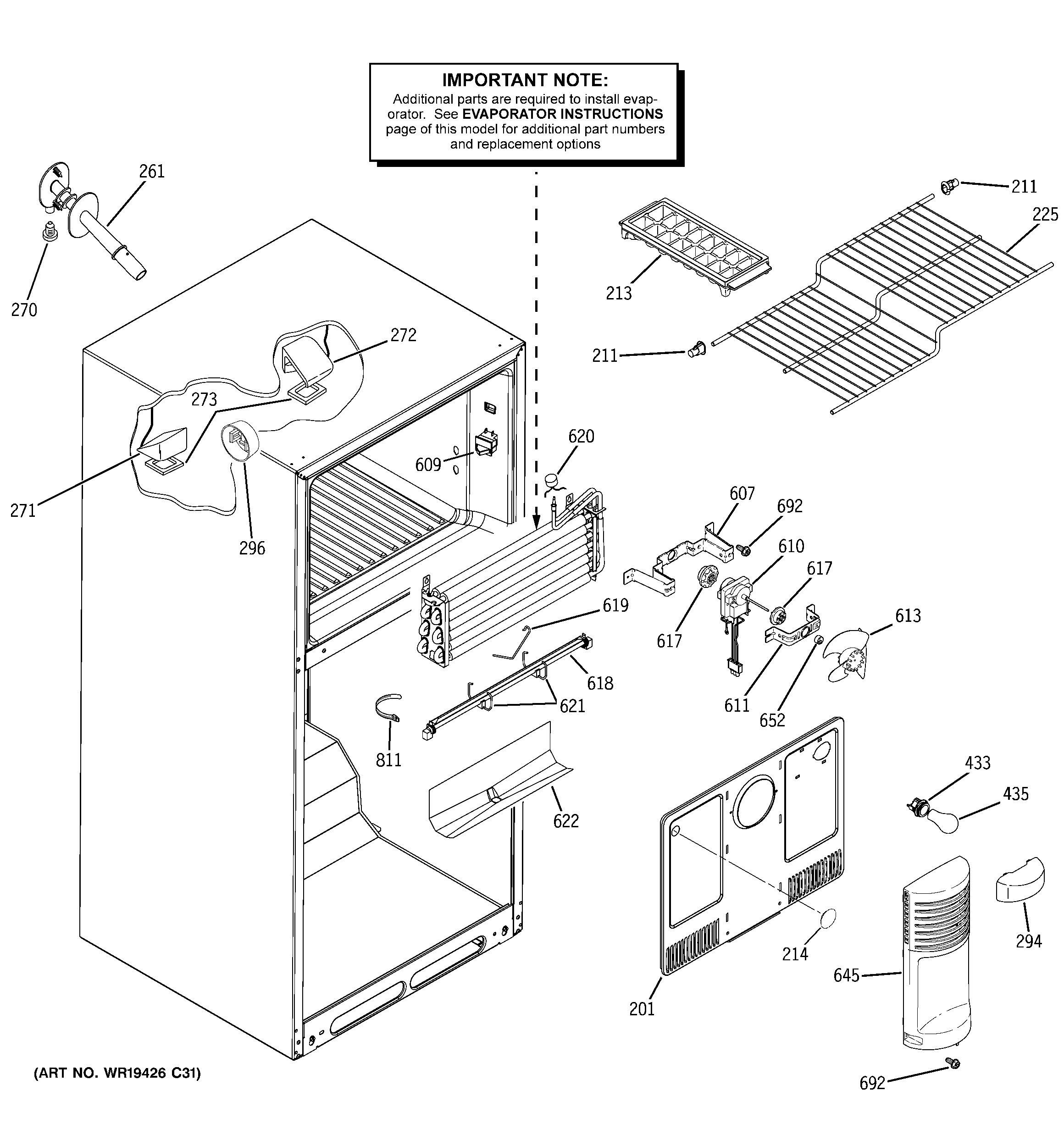 Freezer section