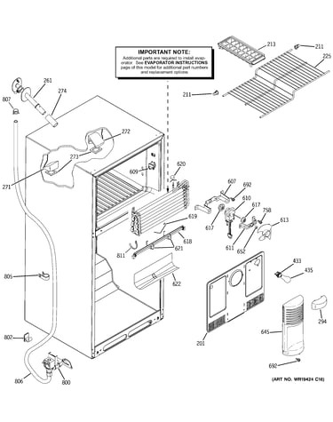 Freezer section