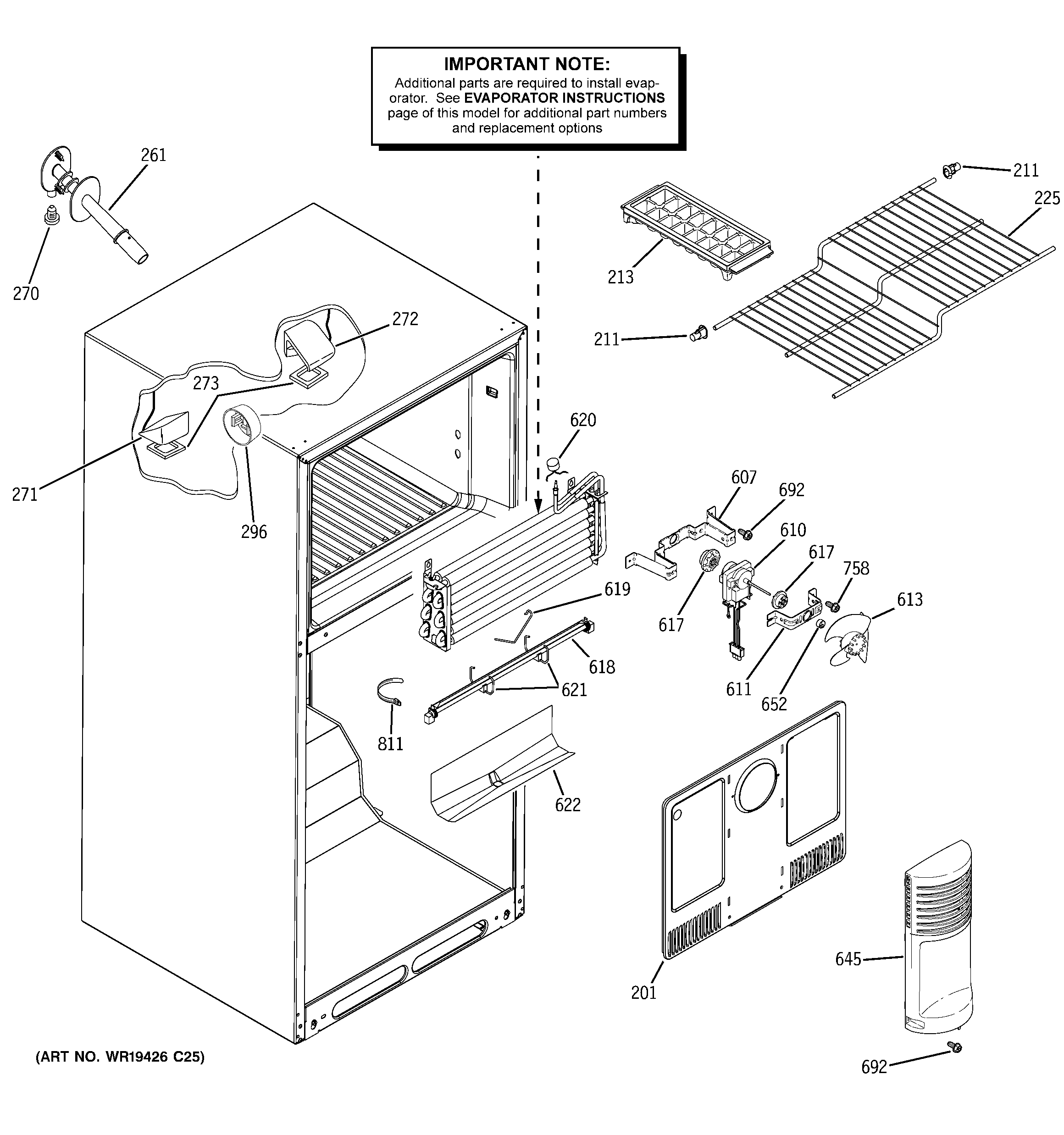 Freezer section