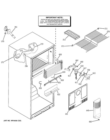 Freezer section