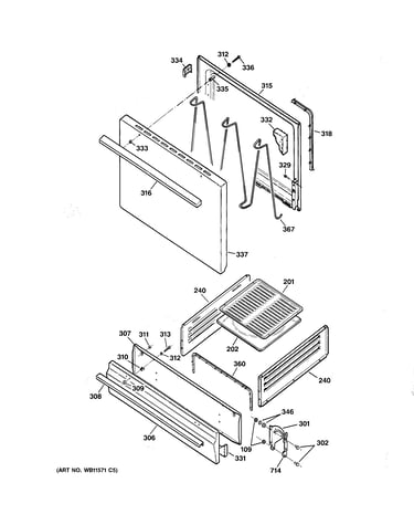 Door & drawer parts