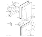 GE GBSC3HBXARCC doors diagram