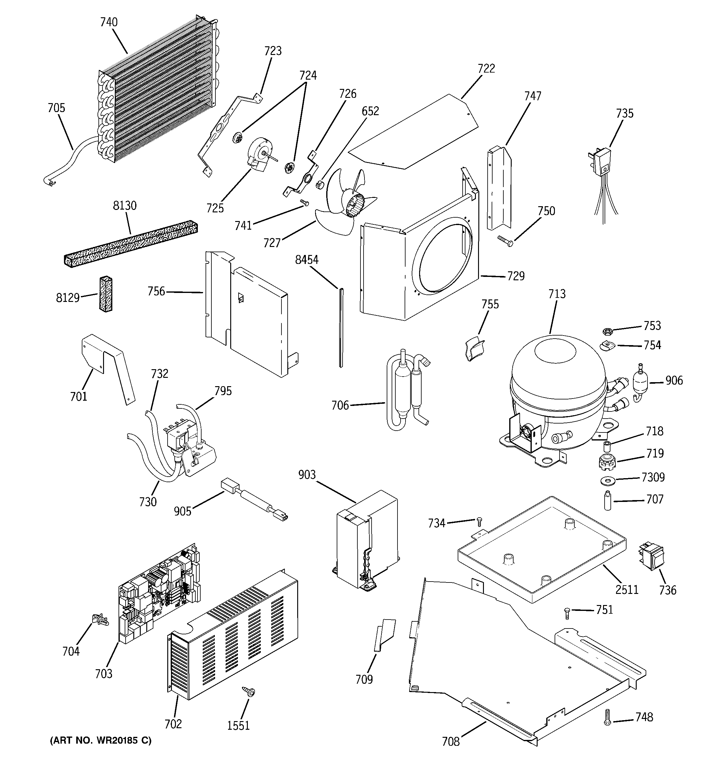 Sealed system & mother board