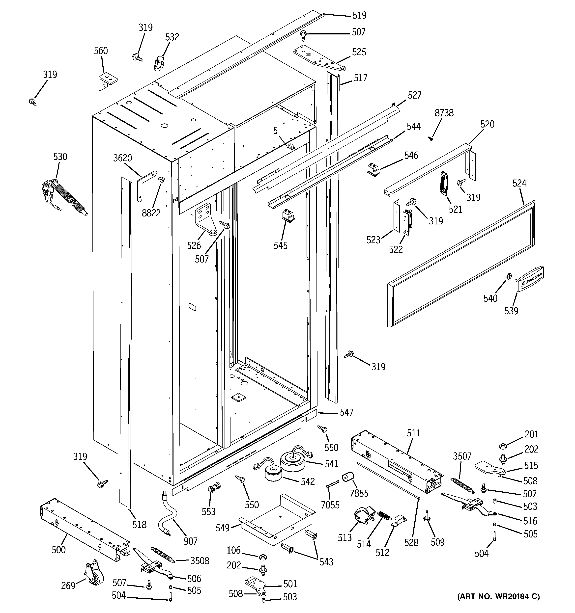Case parts