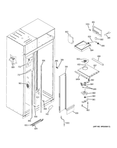 Freezer section