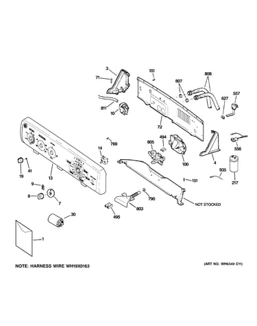 Controls & backsplash