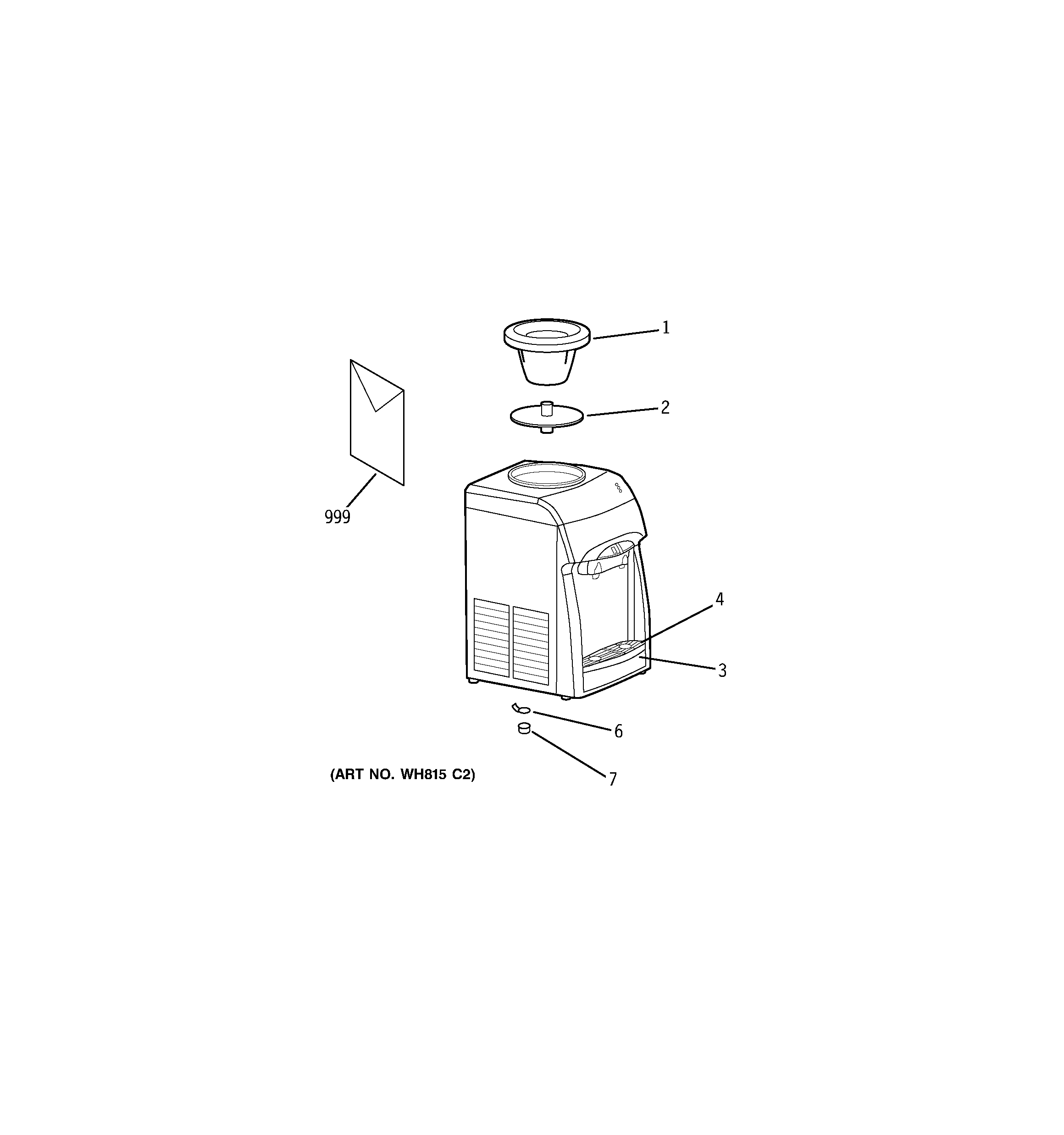 Hot & cold water dispenser
