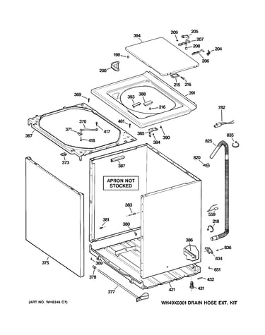 Cabinet, cover & front panel