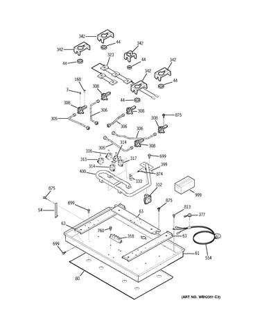 Gas & burner parts
