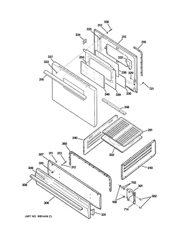 Door & drawer parts