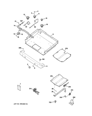 Gas & burner parts