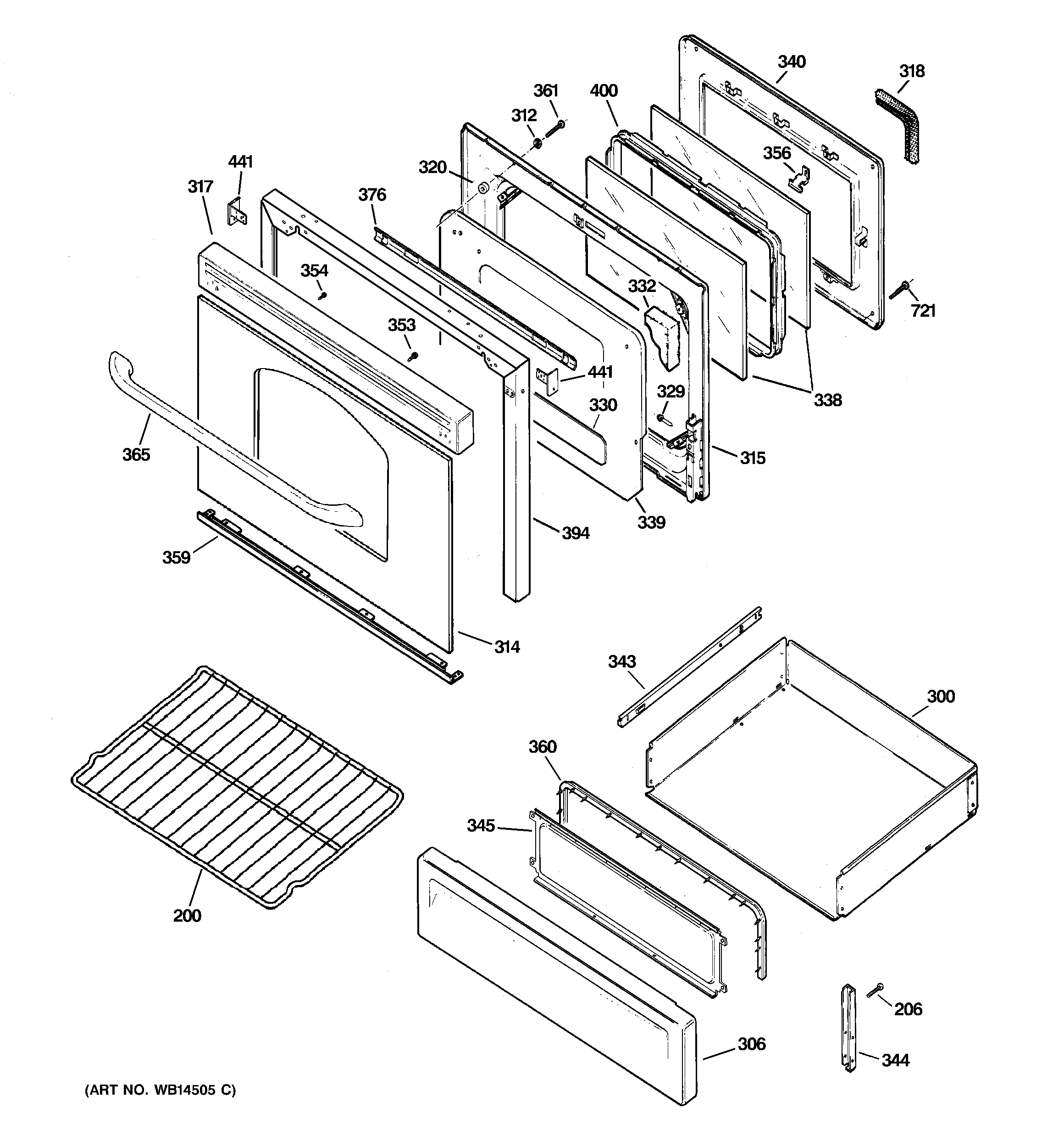 Door & drawer parts