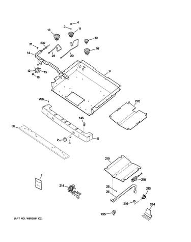 Gas & burner parts