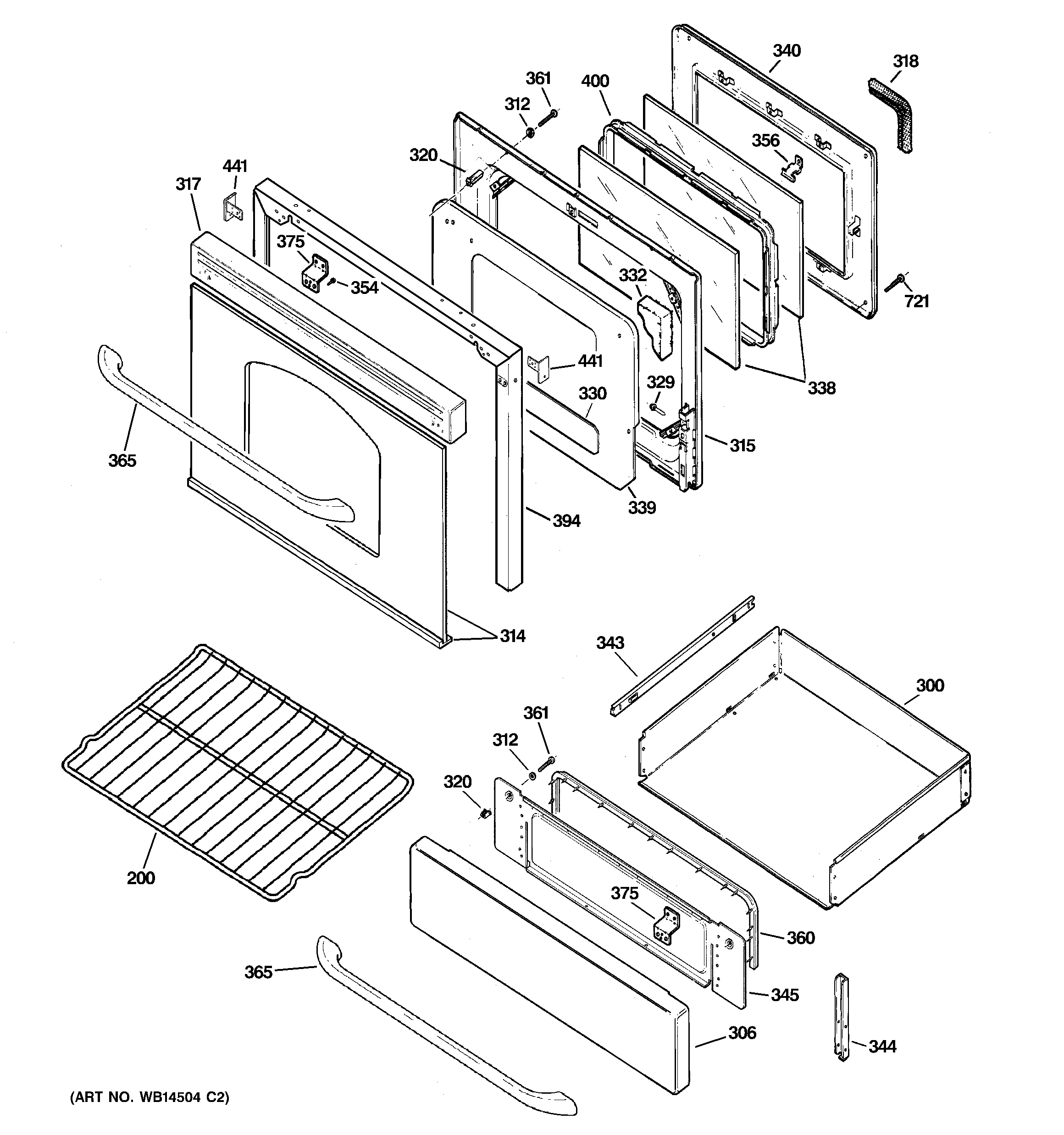 Door & drawer parts