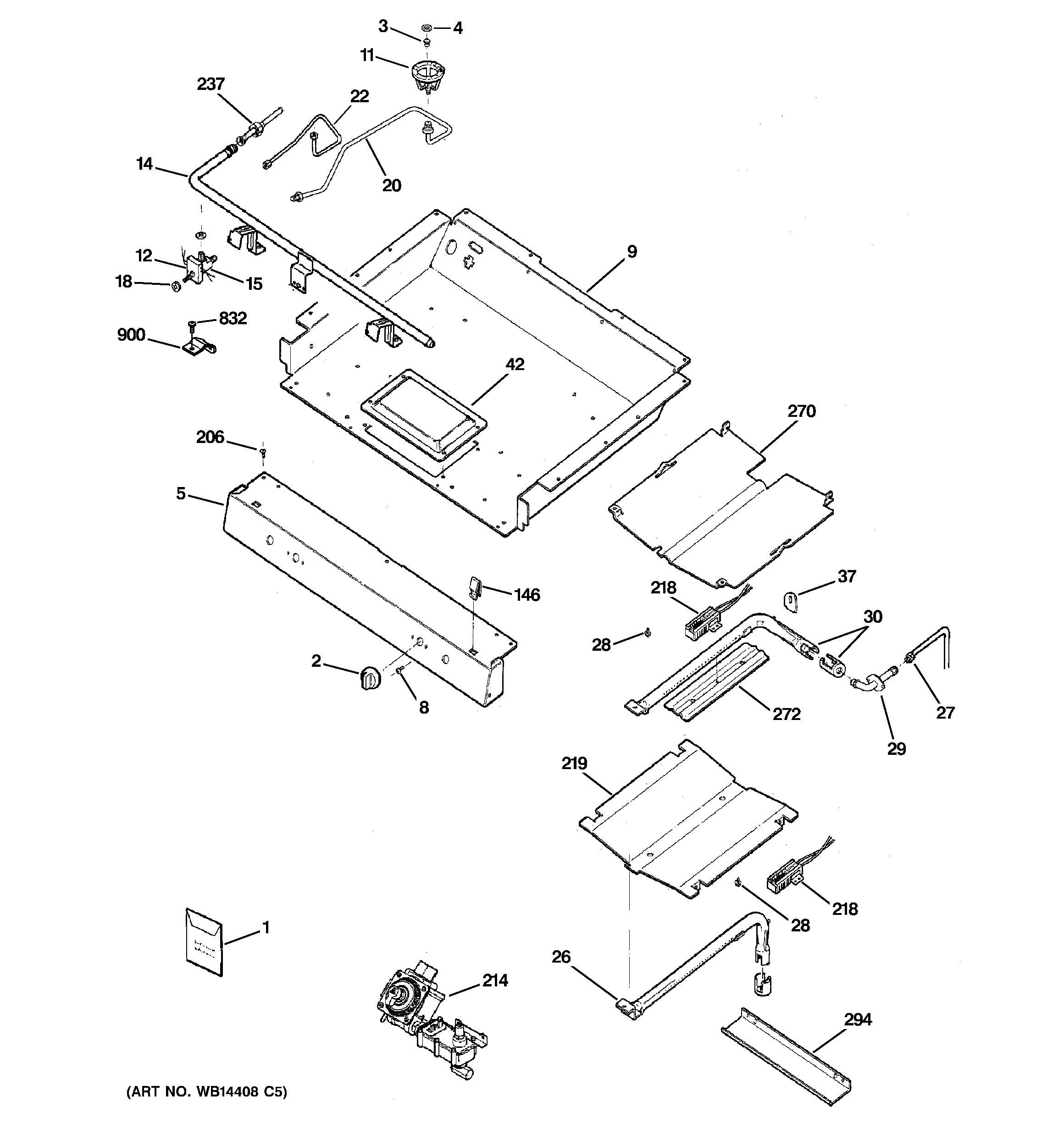 Gas & burner parts