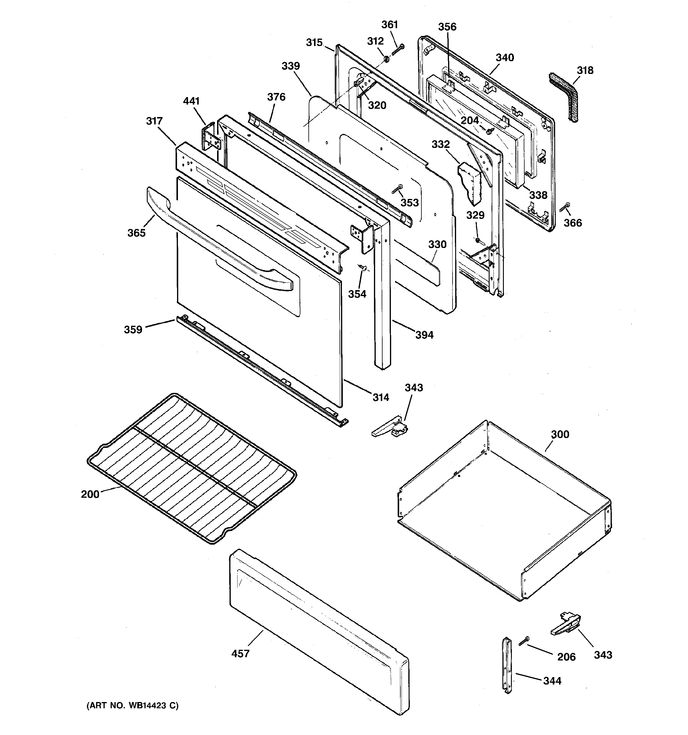Door & drawer parts