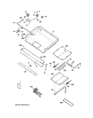 Gas & burner parts