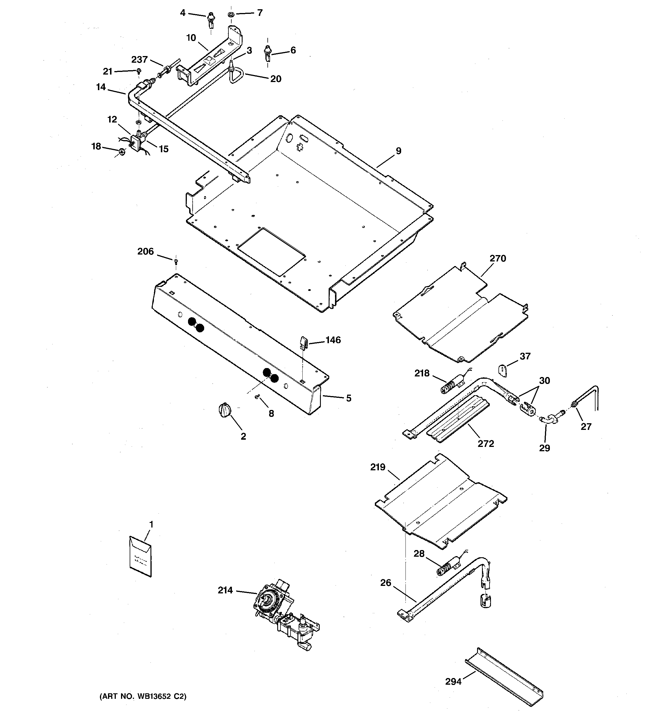 Gas & burner parts
