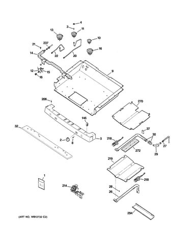 Gas & burner parts