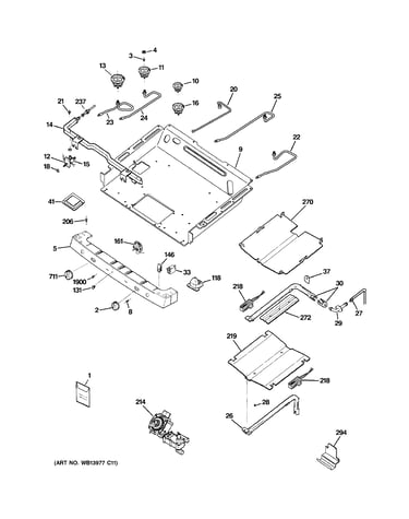 Gas & burner parts