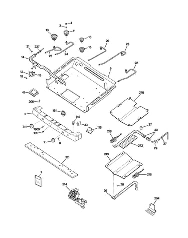 Gas & burner parts