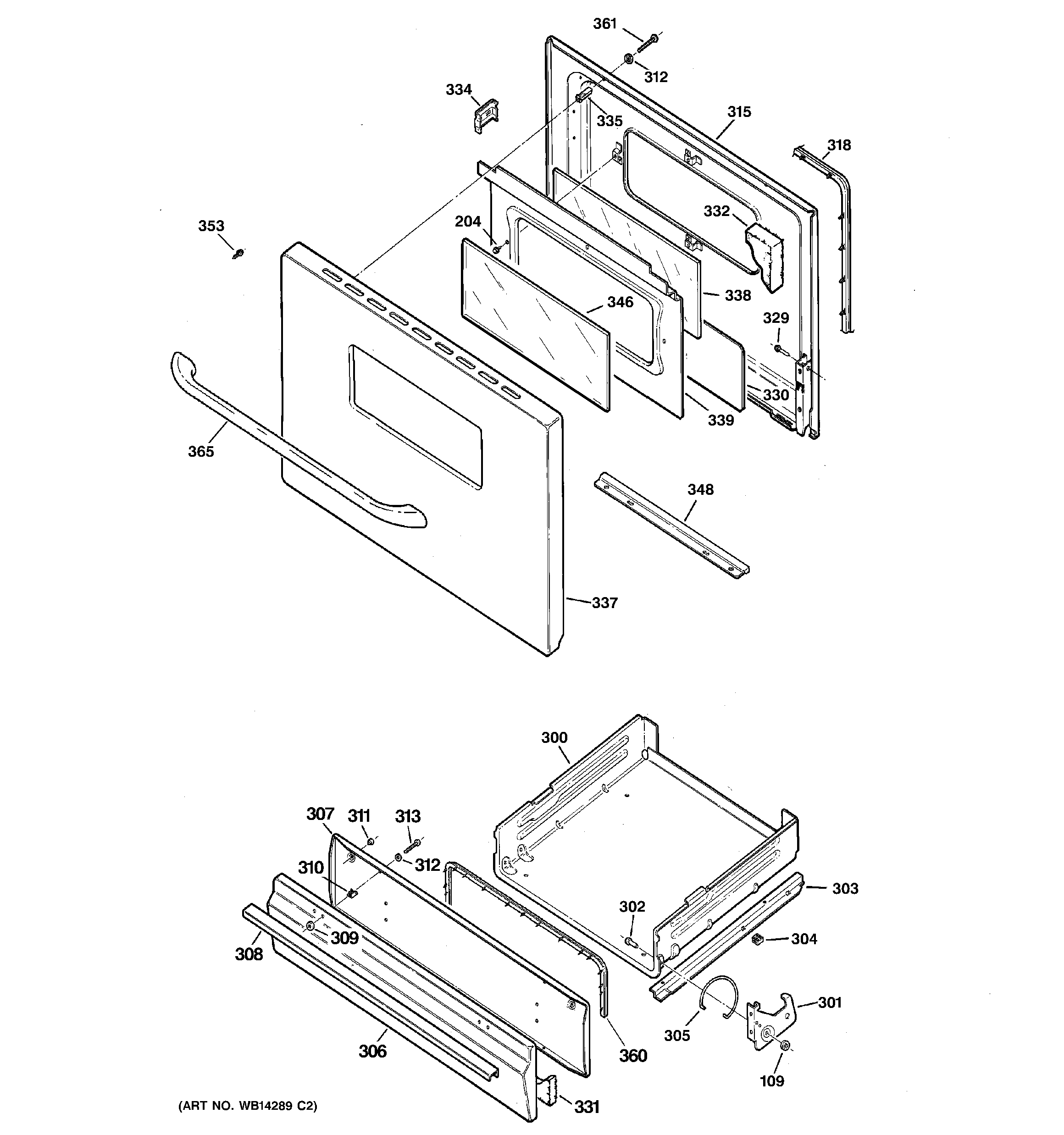 Door & drawer parts