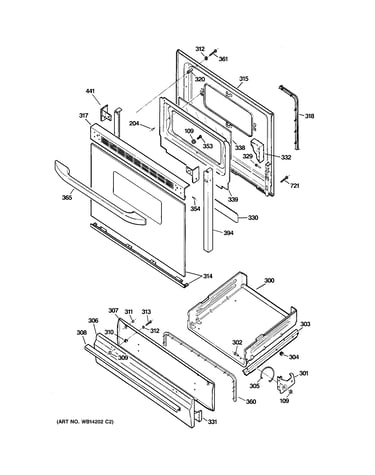 Door & drawer parts