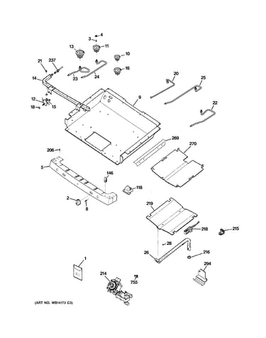 Gas & burner parts