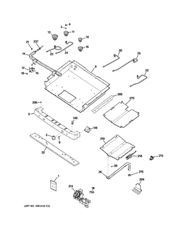 Gas & burner parts