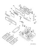 Control panel & cooktop