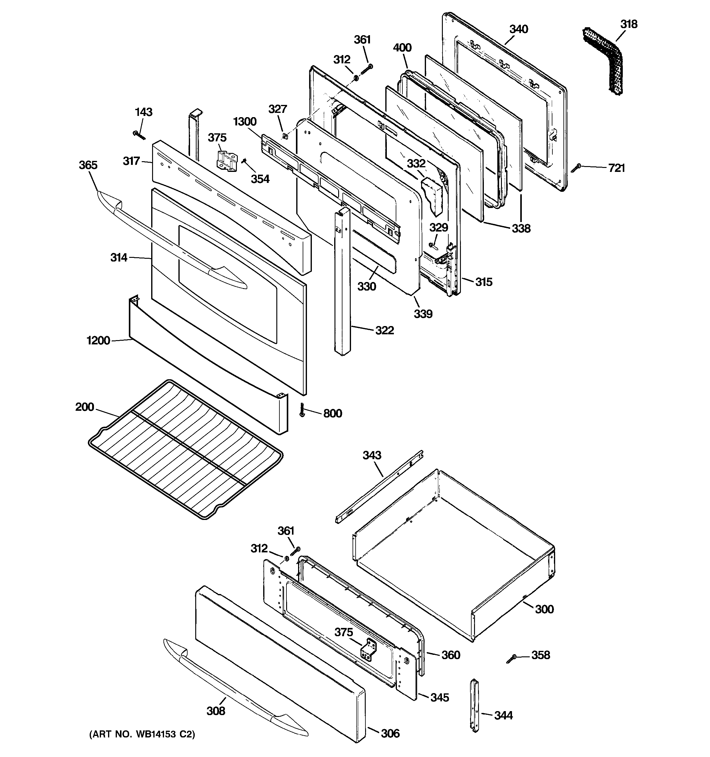 Door & drawer parts