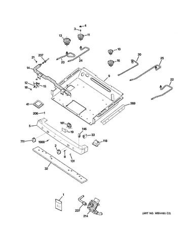 Gas & burner parts