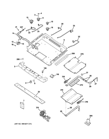 Gas & burner parts