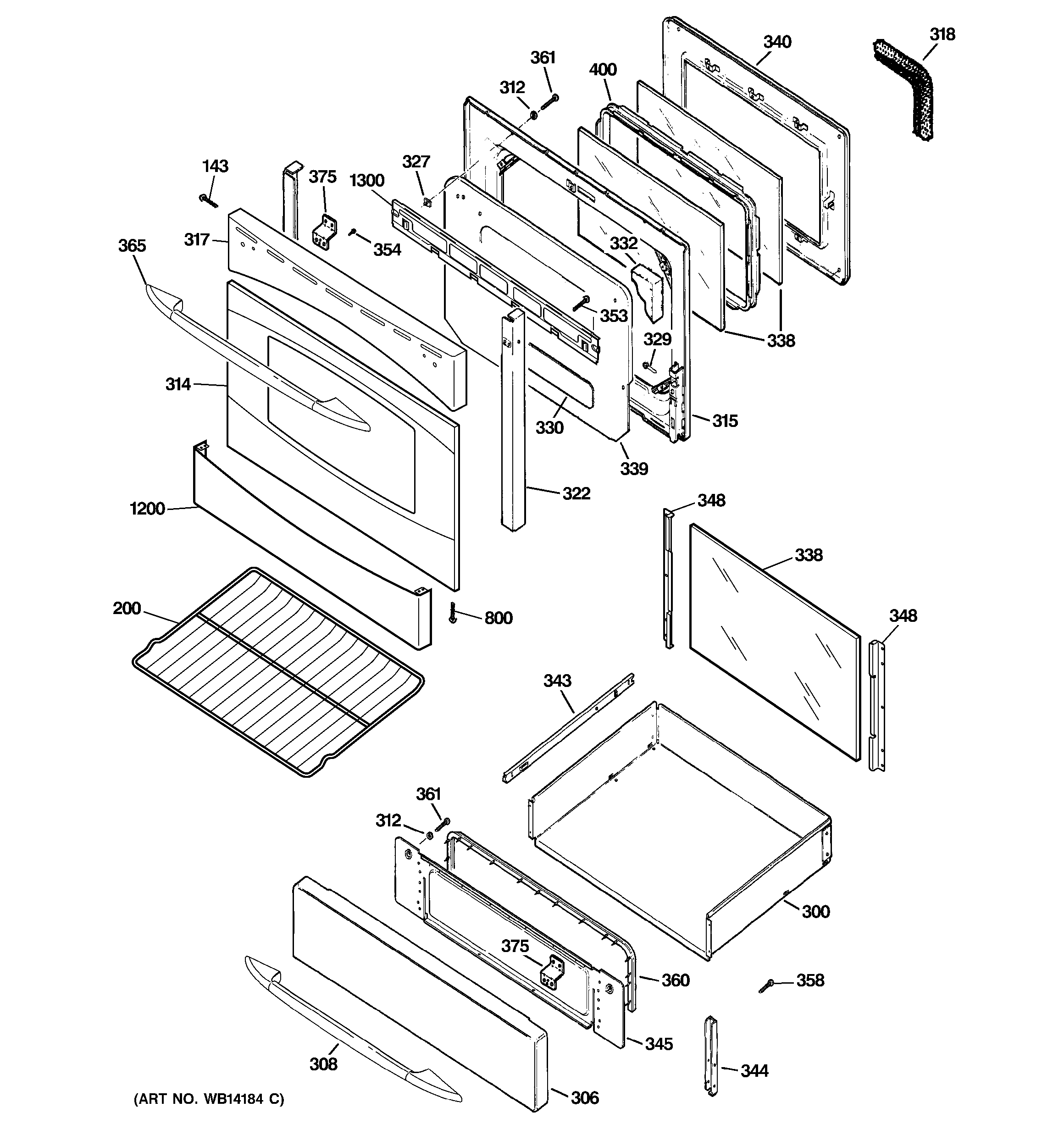 Door & drawer parts