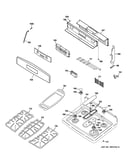 Control panel & cooktop