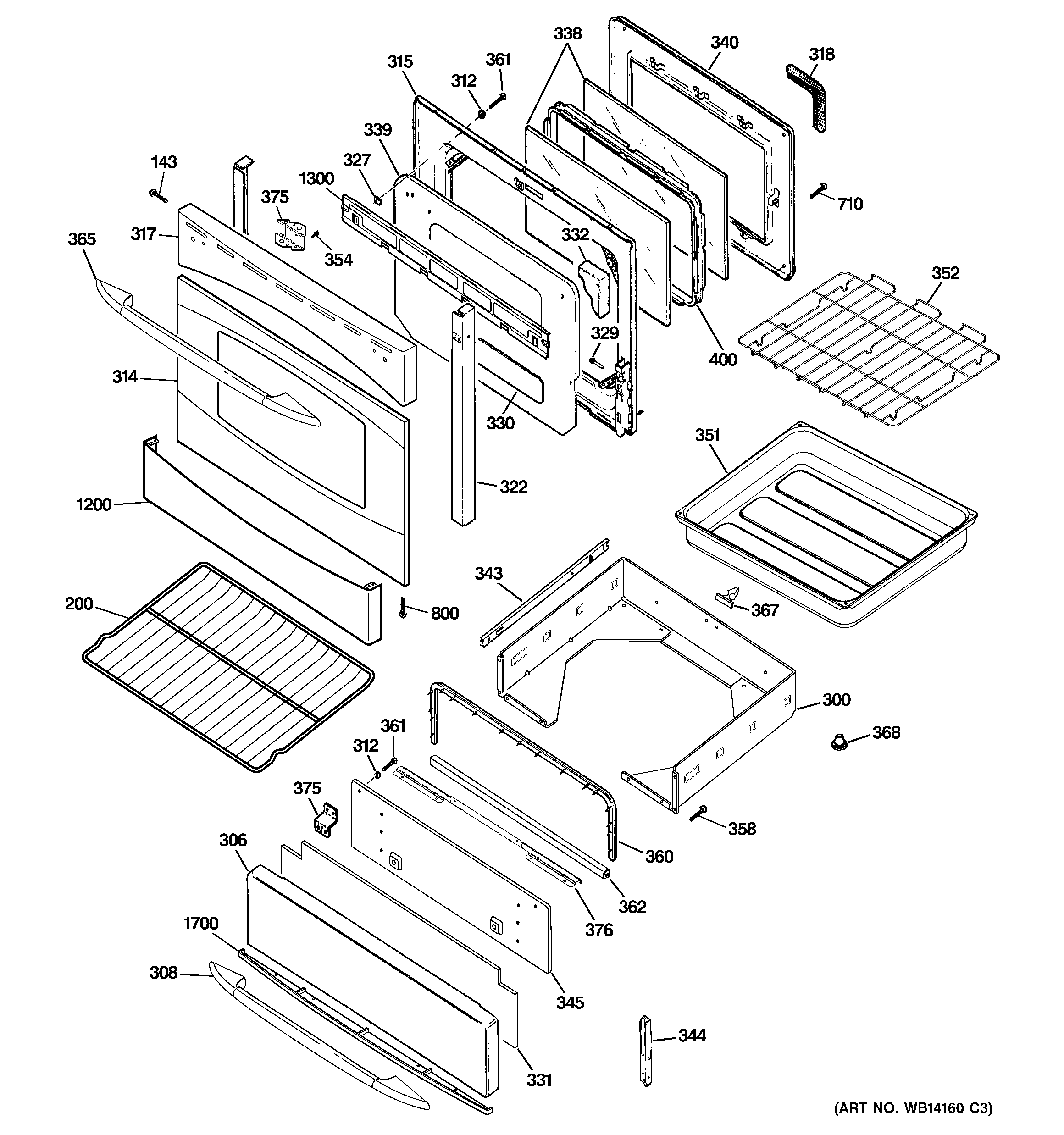 Door & drawer parts