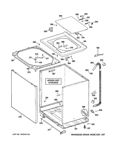 Cabinet, cover & front panel