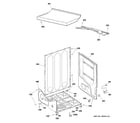 GE DISR333FG6WW cabinet diagram