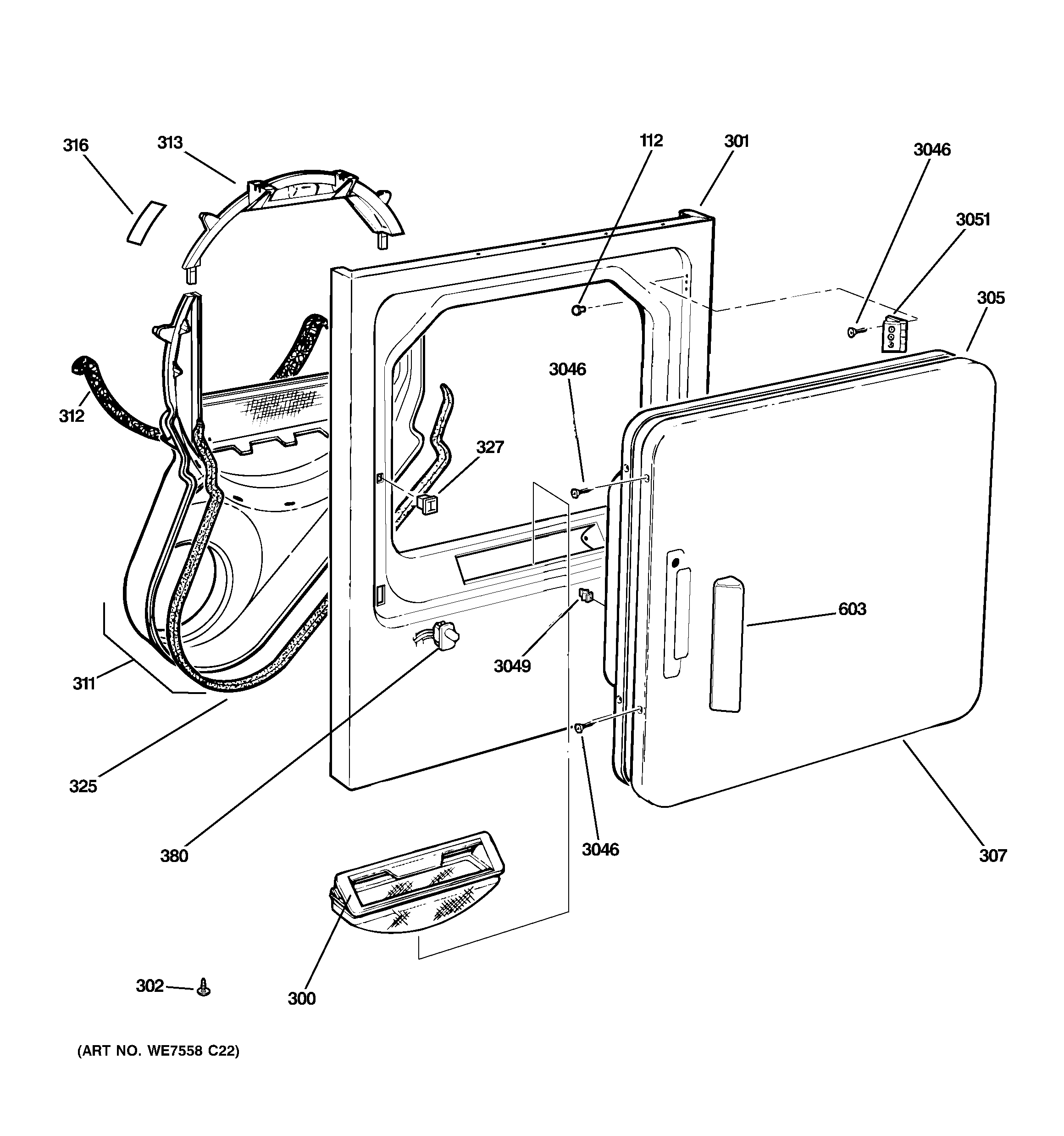 FRONT PANEL & DOOR