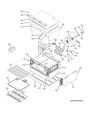 Upper oven