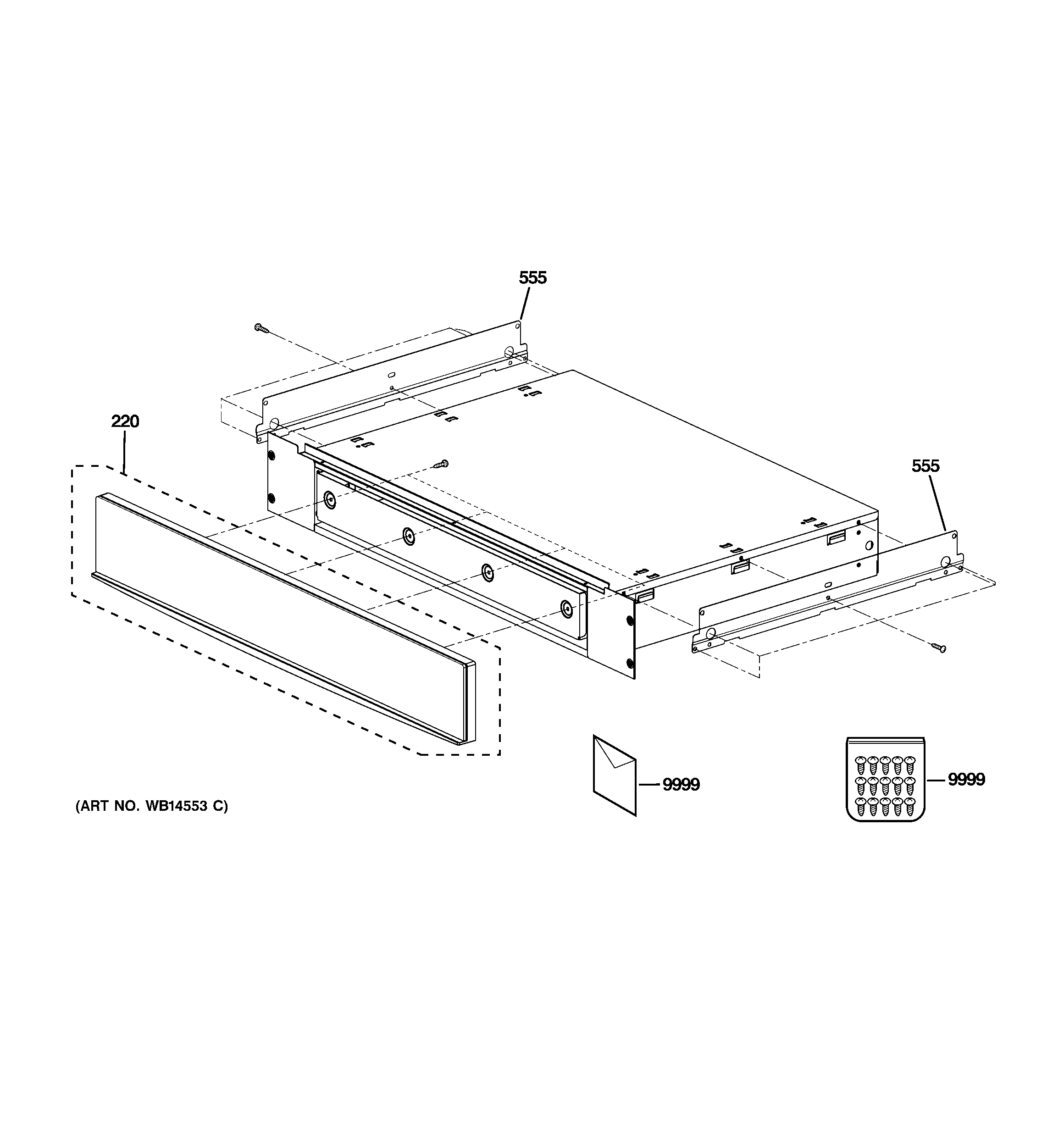 Storage drawer assembly